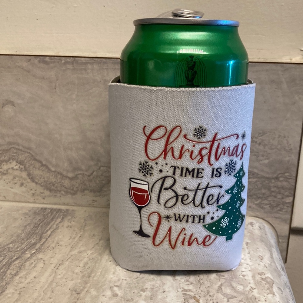Custom-made can cooler/holder
